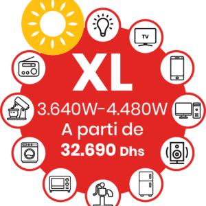 Kit solaire autonome off-grid taille XL