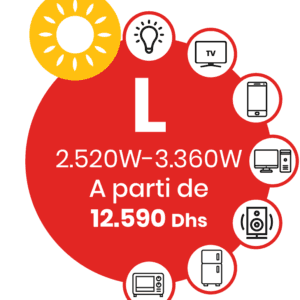 Kit solaire autonome off-grid taille L