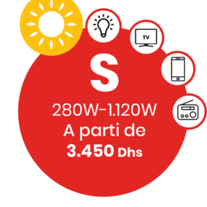 Kit solaire autonome off-grid taille S