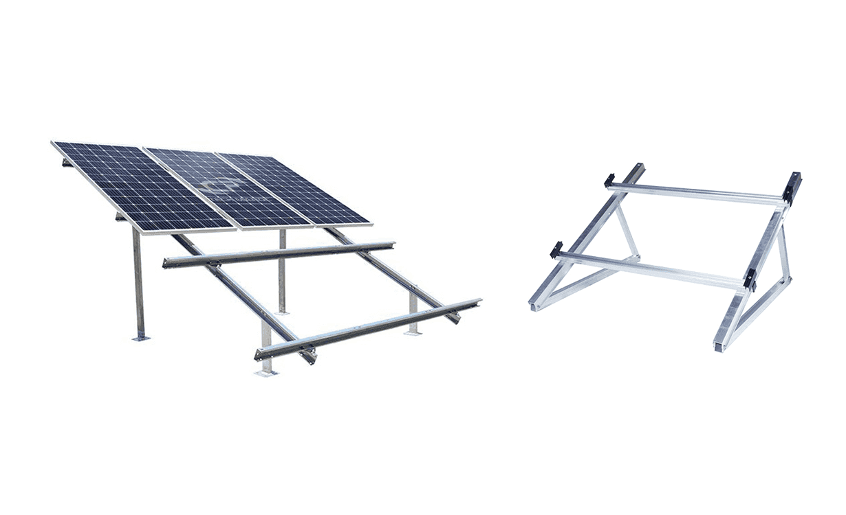 2.Support & fixation solaire Panneaux solaires polycristallins