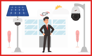 Character V2-15-15 Solutions vidéosurveillance solaire
