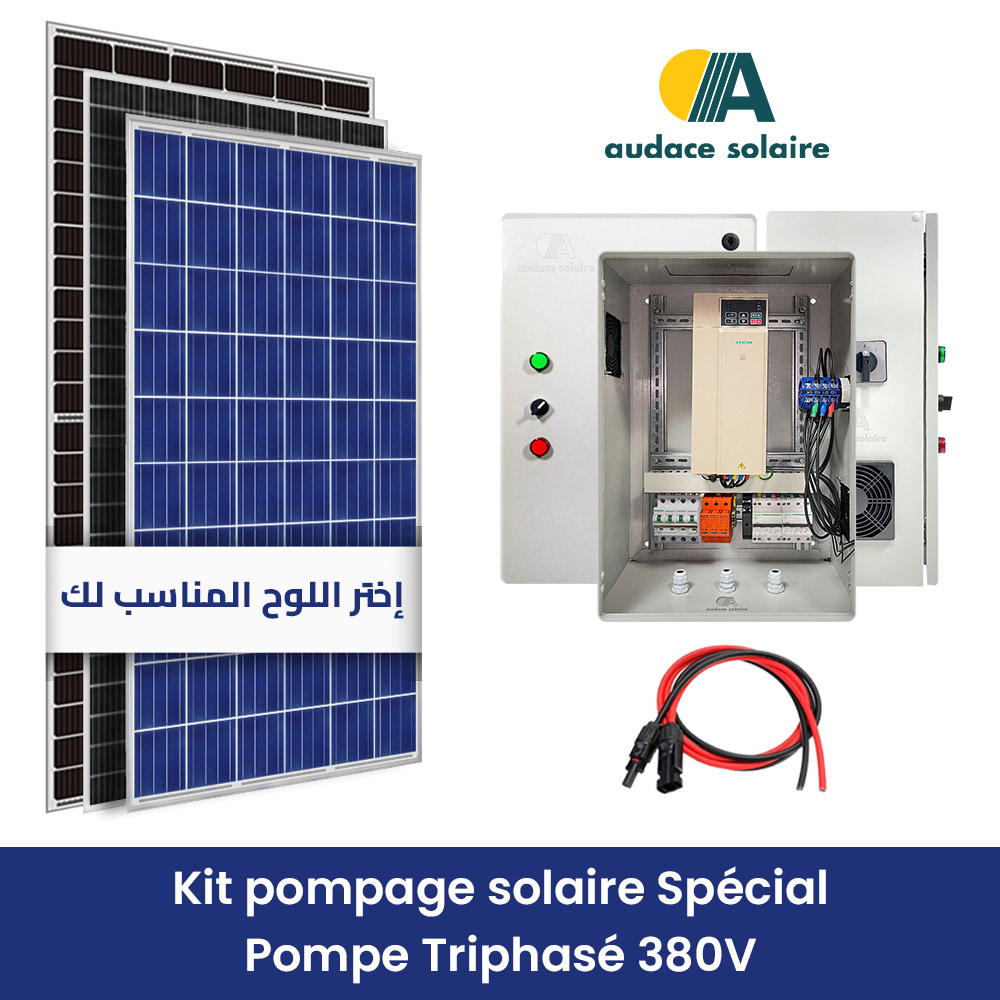 Kit pompage solaire immergée & surface