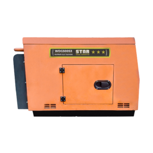 GENERATEUR DIESEL STAR WDG5000S3 SILINCIEUX 5,5Kva 380V DEM,ELECT