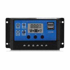 REGULATEUR DE CHARGE USASOLAR  12/24V,  10A PWM