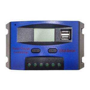 REGULATEUR DE CHARGE USASOLAR 12/24V,  20A PWM