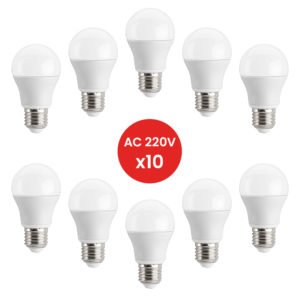 10 X Ampoule E27 LED 7W AC 220V