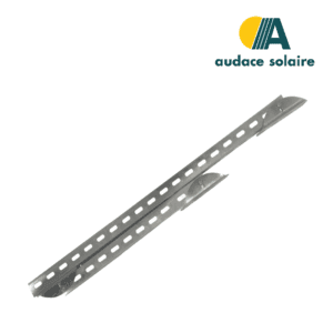 Support montage facile Audace Solaire Galvanisé/ Extensible/ Sol et Toit/ Empilé/ 2 panneaux