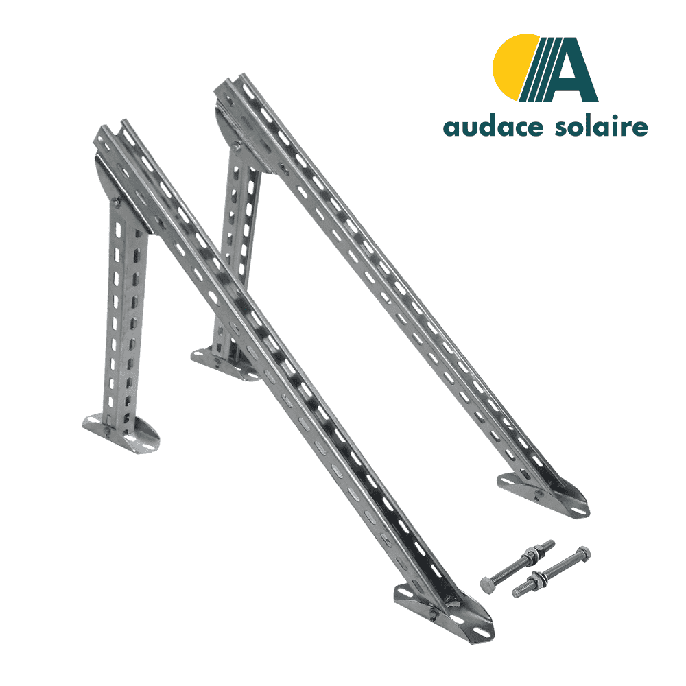 Kit Rail Perforé Acier Galvanisé + Accessoires (Personnalisable)