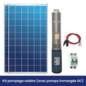 Pompe immergée solaire DC