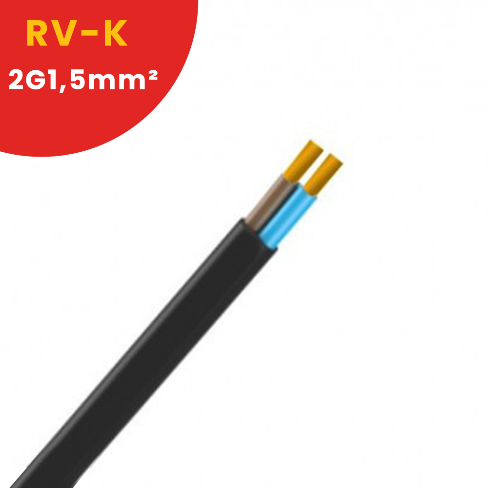 Câble Submersible Souple Compatible Flotteur (profondeur +50mètres) – 2Gx1.5mm²