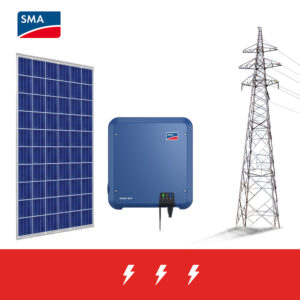 Kit solaire autoconsommation (relié au réseau)