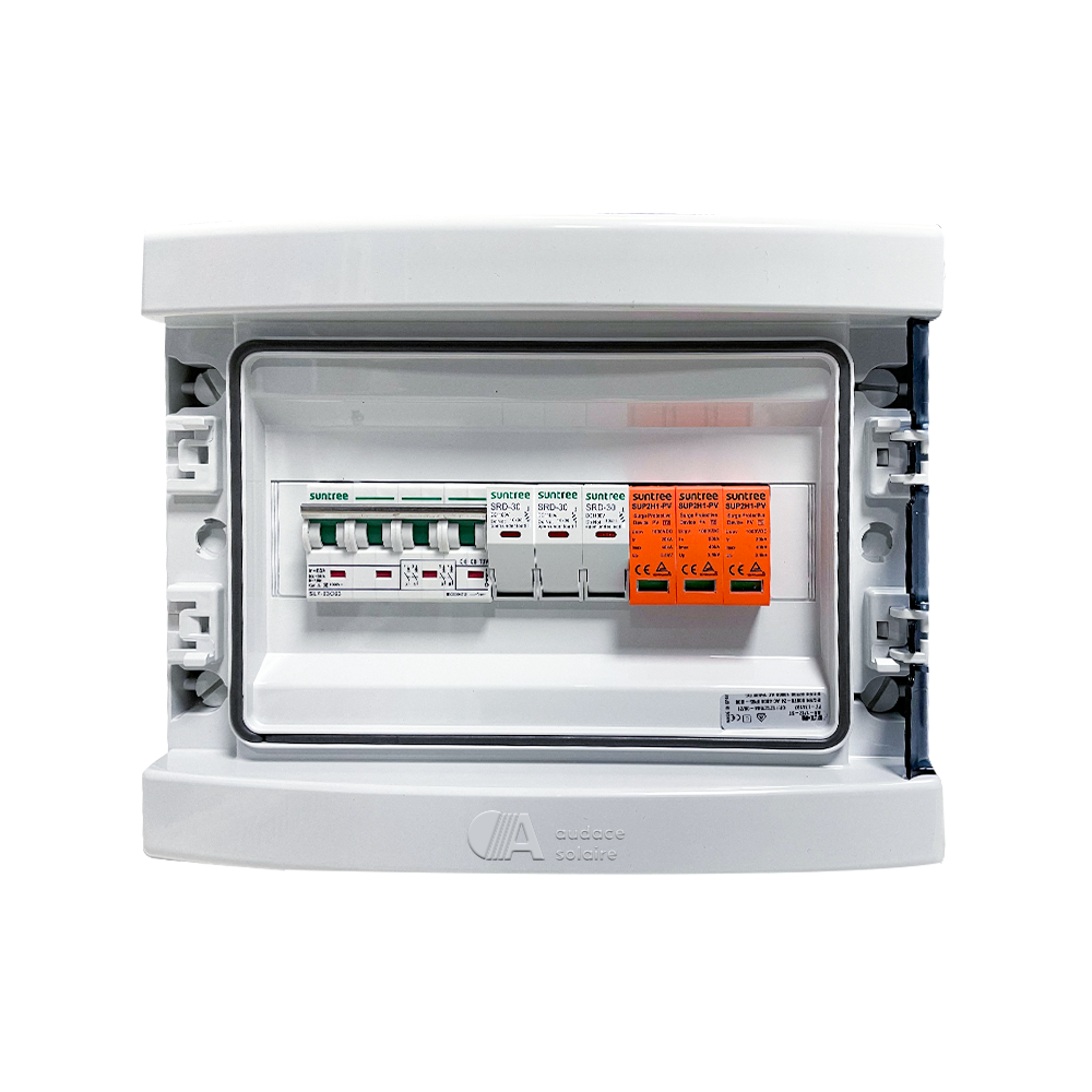 Coffret ralonge de protection DC pompage solaire 1000V – 3 String