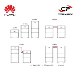Module de puissance DC/DC + 1Batterie Huawei LUNA 5KWh