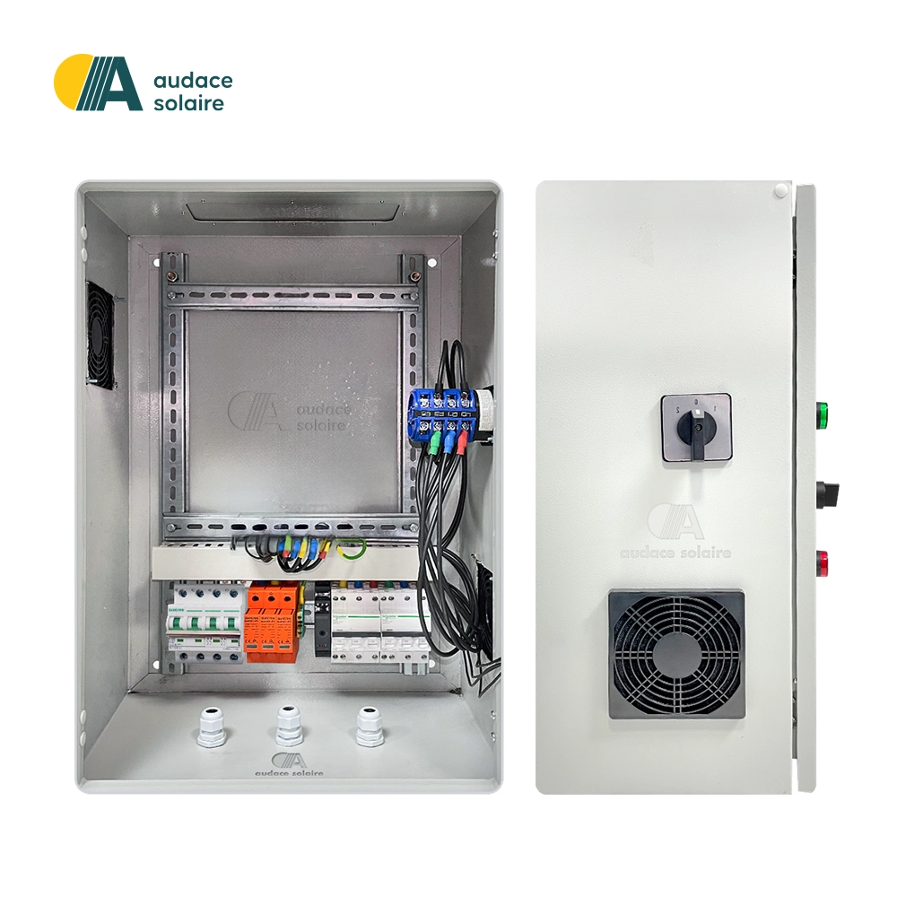 Coffret de protection DC/AC Pompage solaire Triphasé jusqu&rsquo;à 2,2Kw (sans variateur)