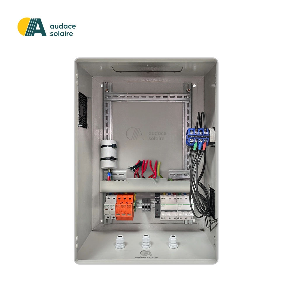 Coffret de protection DC/AC Pompage solaire Mono 220V jusqu&rsquo;à 2,2Kw (sans variateur)