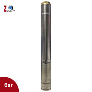Pompe immergée ZINITH 6SR18/4- Triphasé 380V- 4chevaux- Diamètre 90°- HMT Max: 57