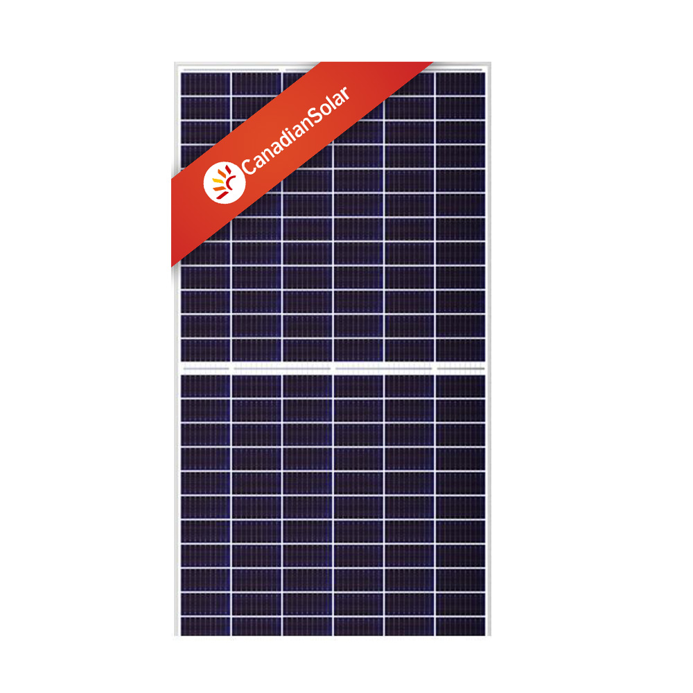 PANNEAU SOLAIRE CANADIAN N-type TOPCon Bifacial MONO HALF 610 Wc N-TYPE