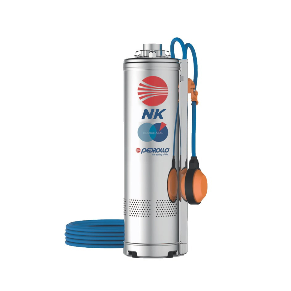 Pompe immergée PEDROLLO NKm2/5GE- Monophasé 220V- 1.5chevaux- Diamètre 40°- HMT Max: 79