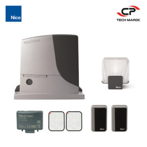 kit Solaire Motorisation portail coulissant Robus pour porte jusqu&rsquo;à 600kg