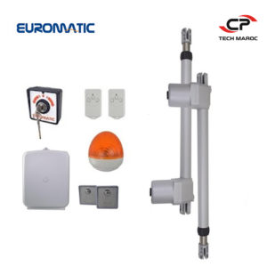 kit Solaire Motorisation portail battant Automatique pour porte jusqu&rsquo;à 400kg
