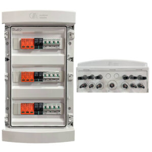 Coffret de protection DC photovoltaïque 1000V – 3 MPPT (Pour Onduleur On-grid)
