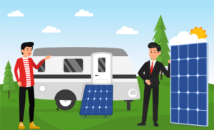 CP S.A.V - Quel kit solaire véhicule & camping-car choisir ? Kit solaire Camion-Restaurant (food-truck)
