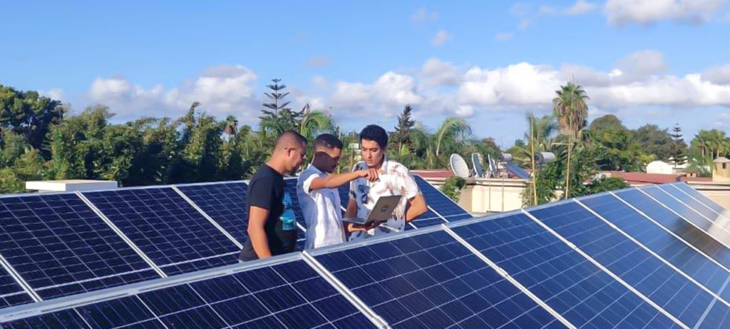 Les tâches prévues lors de la maintenance préventif annuelle de l'équipe CP Tech S.A.V Contrat de maintenance et S.A.V énergie solaire au Maroc