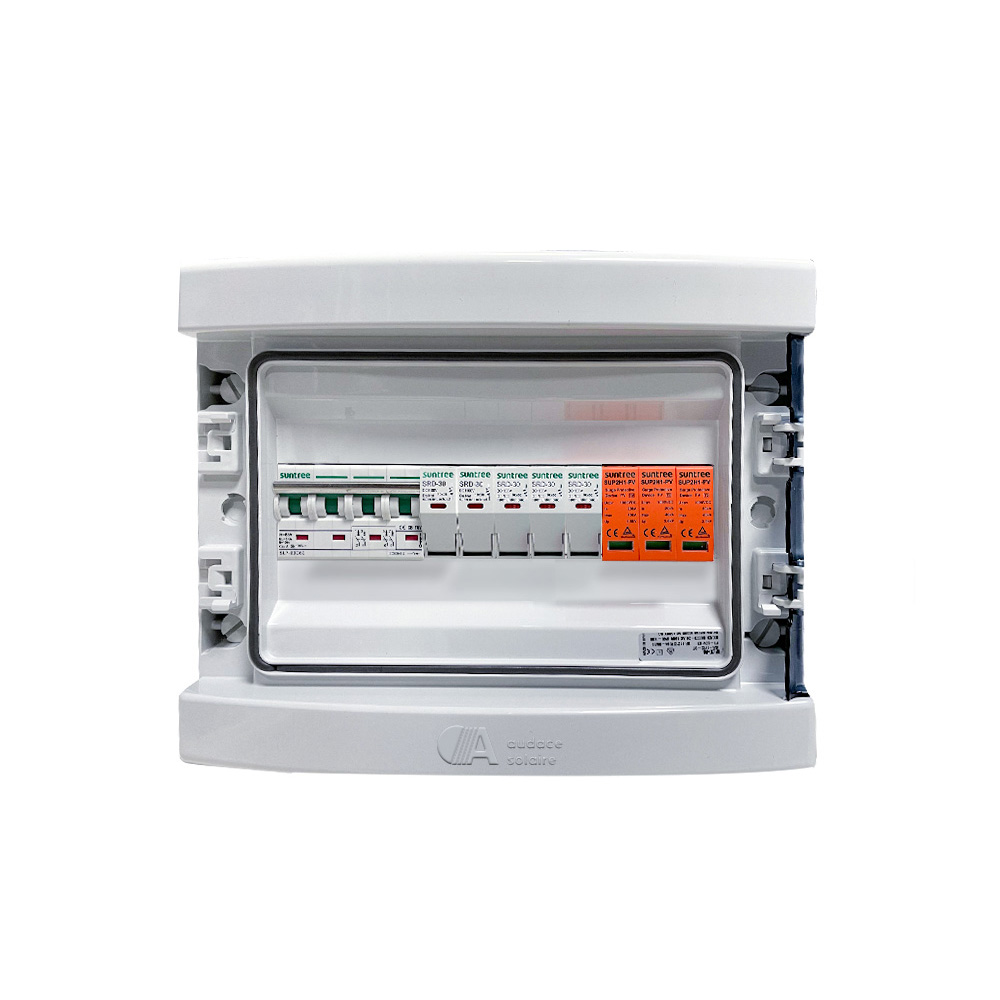 Coffret ralonge de protection DC pompage solaire 1000V – 5 String