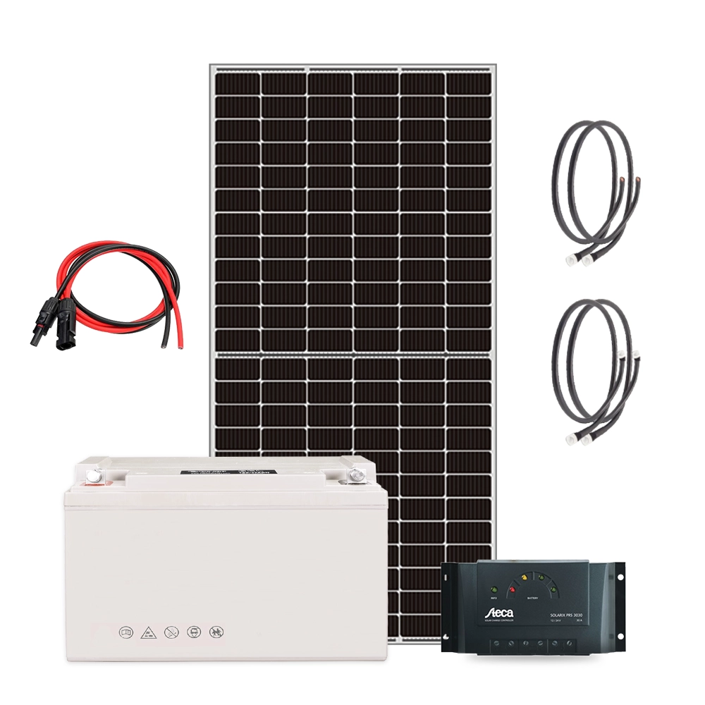 Kit solaire Autonome – 450Wc/ 12V/ 3.000Wh Stockés