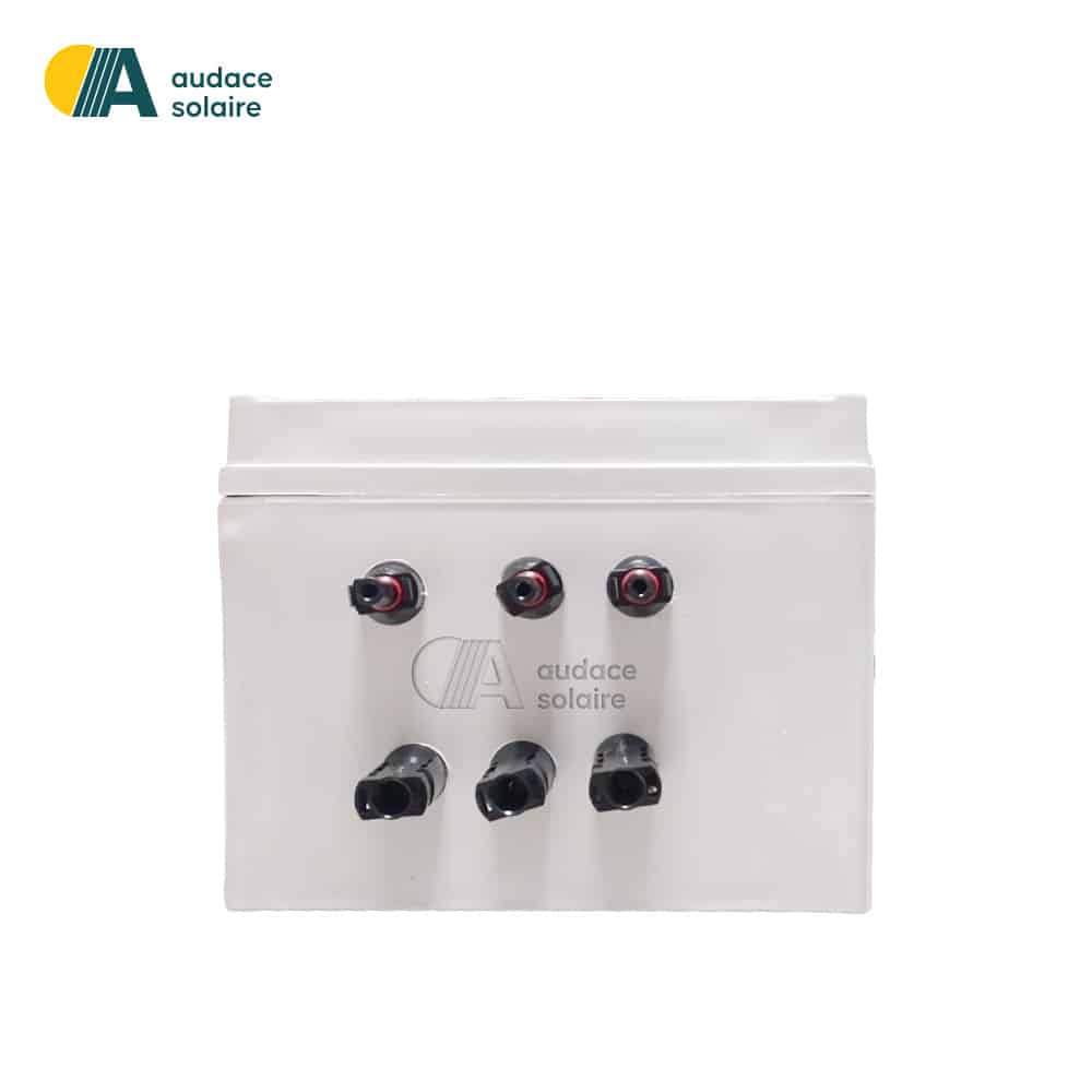 Coffret Switch PV photovoltaïque DC- Inverseur de source 2 positions