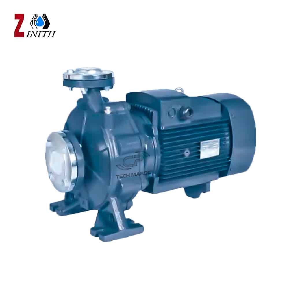 Electropompe centrifuge ZINITH MN40/160 triphasé 380V -5,5 chevaux -Diamètre 65°-HMT max :36