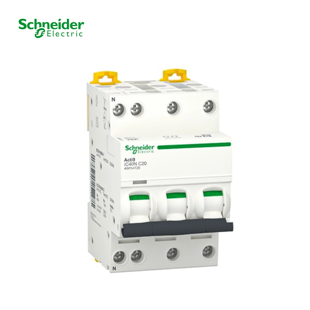 Disjoncteur Schneider IC40 3P+N 20A AC